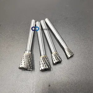 Factory Wholesale SN Carbide Deburring Bits 1/4" 6mm/6.35mm Carbide Rotary Burr Manufacturer