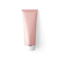 Tube cosmétique 30ml 50ml 100ml 200ml 300ml, tube en plastique 30-50mm, bouchon à vis, bouchon à clapet, or, argent, rose, impression de logo personnalisée