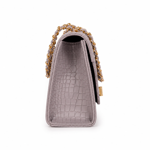 Borsa a Tracolla Classica Originale <span class=keywords><strong>Mak</strong></span> Nisy, Forma Strutturata 8.5x13.5x5.5 Pollici, Borsetta Moda Donna - Product Image 6