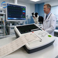 Enregistreur ECG vétérinaire numérique avec échantillonnage synchrone 12 dérivations pour le diagnostic cardiaque animal
