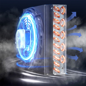 -Congélateur Flash à 45 degrés Refroidisseur rapide Système de refroidissement par air Cuisine verticale Machine de congélation par soufflage pour fruits de mer - Product Image 4