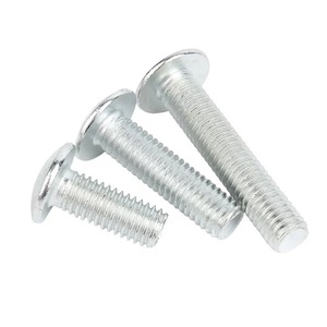 Vis métrique à tête ovale en acier inoxydable, filetage standard, finition brute, pour l'assemblage d'équipements - Product Image 5