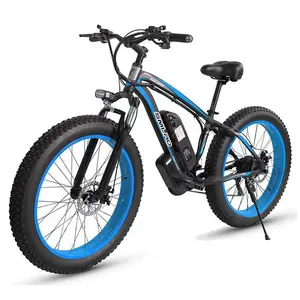 26 inç sıcak satış 500W 48V Motor e-bisiklet yağ lastik dağ E bisiklet Fatbike elektrikli bisiklet