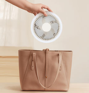 <span class=keywords><strong>Feigo</strong></span> 8000mAh USB ventilateur de Table Mini Portable ventilateur de refroidissement électrique lumière pour Camping bureau utilisation Rechargeable 8000mAh plastique extérieur - Product Image 6