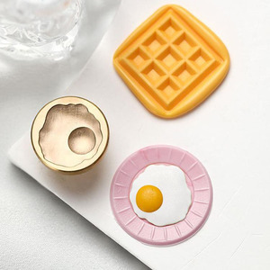 Cute Sweet Treats Design Brass Wax Seal <strong>Stamp</strong> Head DIY Craft Sealing <strong>Stamp</strong> Wholesale - Product Image 5