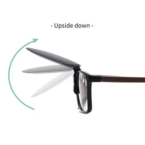 <span class=keywords><strong>Clip</strong></span>-<span class=keywords><strong>on</strong></span> Polarizzate per Occhiali <span class=keywords><strong>da</strong></span> Vista, Occhiali <span class=keywords><strong>da</strong></span> <span class=keywords><strong>Sole</strong></span> Senza Montatura Ribaltabili, Protezione UV, Montatura in Metallo per Occhiali <span class=keywords><strong>da</strong></span> Vista - Product Image 5