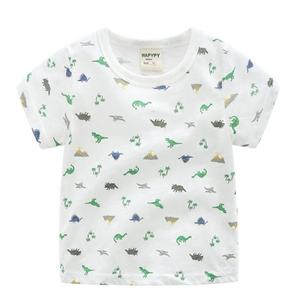 Ropa al por Mayor para Niños, Camiseta de Algodón de Manga Corta Estampada, de Proveedor Chino - Product Image 3