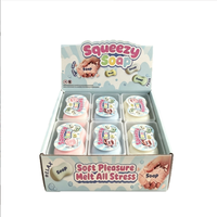 Savons créatifs best-sellers, jouets sensoriels anti-stress à presser, effet croustillant
