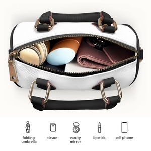 <span class=keywords><strong>Sac</strong></span> à bandoulière mini Boston en PU imprimé camouflage avec fermeture éclair, <span class=keywords><strong>sac</strong></span> à main portable pour femme, <span class=keywords><strong>sac</strong></span> fourre-tout à longue sangle - Product Image 5