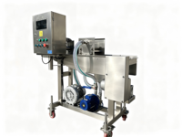 Machine à farcir les poulets automatique multifonction certifiée ISO en acier inoxydable 304 pour usage industriel NJJ200/NJJ400