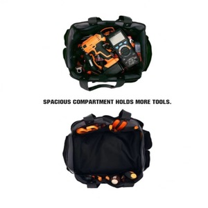 Sac de jardinage gratuit, sac de rangement pour outils de jardin de luxe et organisateur domestique avec poches, résistant à l'usure et réutilisable, 12 - Product Image 2