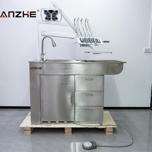 Unità di Trattamento Dentale Veterinario, Postazione Dentale All-in-One con Compressore d'Aria Silenzioso in Acciaio Inox 304 per Cliniche Veterinarie - Product Image 5