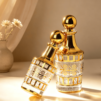 Nouveauté : flacon en verre pour huile essentielle de style moyen-oriental, 150 ml, 250 ml, huile parfumée Attar, huile de oud arabe de luxe