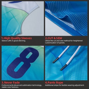 Custom Design your own sleeveless sublimation volleyball uniforms - Product Image 4