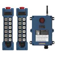 Télécommande de grue industrielle à double vitesse, 12 canaux, étanche, antichoc, portée de contrôle de 100 m, utilisation universelle GT-LS12