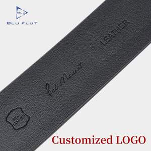 Hebilla de cinturón personalizada Cinturones de cuero genuino para hombres Cinturones de cuero simples para hombres - Product Image 6