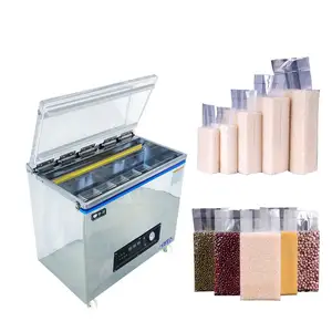 Industrial Pump Vacuum Sealer Commercial Food Meat Seafood Grains Candy Nuts Vacuum Packing Machine