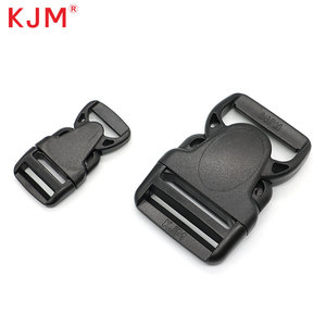 Ecologisch verantwoorde verstelbare <span class=keywords><strong>plastic</strong></span> gesp met aangepast logo, gerecycled, snel te openen, voor 20 mm webbing tassen, van een Chinese fabriek. - Product Image 5