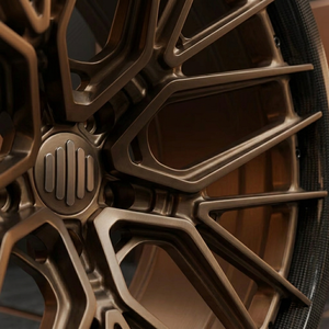 Ruedas Deportivas Forjadas de Fibra de Carbono, Ruedas Personalizadas de Fibra de Carbono C8 Ferrari 5x130, Cóncavas Profundas, de 18-24 Pulgadas - Product Image 2