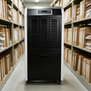 Déshumidificateur industriel sur pied 60L/J, système de contrôle d'<span class=keywords><strong>humidité</strong></span> automatique <span class=keywords><strong>pour</strong></span> entrepôt commercial, nouveau modèle - Product Image 1