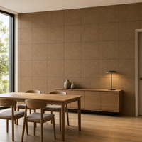 Panneau mural insonorisant en feutre PET et impression UV moderne pour la rénovation murale commerciale – Vente en gros