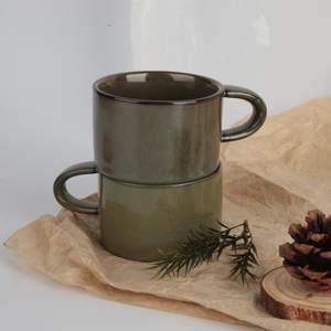 Custom Logo Japan Stijl Geschenken Creatieve 150Ml Capaciteit Handgemaakte Klei Cup Espresso Mini Koffiemokken - Product Image 3