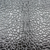 Dernier design, texture de pierre tridimensionnelle, cuir synthétique PU, tissu tissé, doublure 330GSM, sacs pour vêtements, chaussures