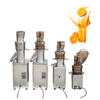 Extracteur de jus multifonctionnel automatique en acier inoxydable pour fruits, oranges, carottes, avec une puissance de 0,3 kW et 220 V