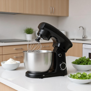 Robot culinaire électrique de cuisine domestique 5QT 300W, faible bruit, petit batteur à gâteau et à pâte - Product Image 3