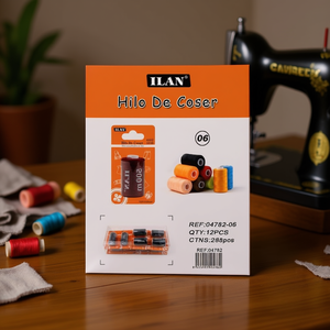 ด้ายเย็บผ้าอิลัน 500 ม. สี 06 สำหรับจักรเย็บผ้าและเย็บมือ - Product Image 3