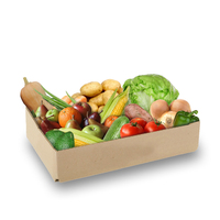 Meilleur prix personnalisé pour les boîtes d'emballage en carton ondulé pour fruits/légumes en provenance de Chine, pour tomates