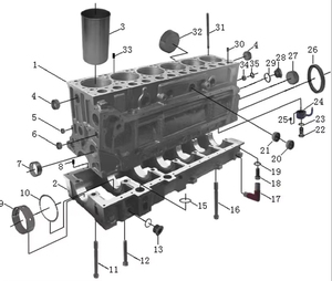 Rodamientos OEM de Alta Calidad HongWang para Motores Diésel Weichai - Venta al por Mayor de Fábrica China con 1 Año de Garantía - Product Image 2