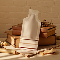 Échantillon de présentation d'emballage en sachet thermoformé, imprimé en gravure, étanche, de taille personnalisée, pour shampoing, crème, lotion
