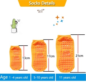Populaire anti-dérapant antidérapant adulte enfants <span class=keywords><strong>Trampoline</strong></span> <span class=keywords><strong>Park</strong></span> chaussettes personnalisé athlétique coton Polyester Sport Grip <span class=keywords><strong>chaussette</strong></span> - Product Image 5