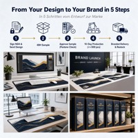 Alfombrilla de Escritorio Personalizada, Impermeable y Antideslizante, para Teclado de Oficina, Protector de Escritorio Grande, Sublimación, Personalizable con Logotipo OEM