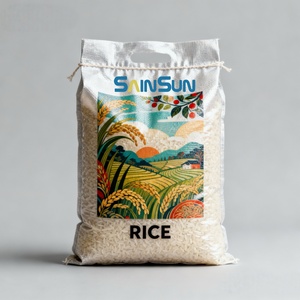 Sac en PP tissé pour riz, laminé BOPP, résistant à l'humidité, emballage en vrac 10kg 25kg 50kg, directement de l'usine - Product Image 5