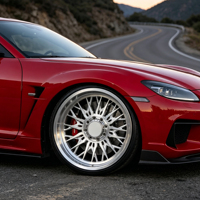 Jantes forgées à déport profond 8x165.1 6x139.7 5x108 de 17 à 24 pouces, polies, multi-rayons pour Jaguar XK F-TYPE HUMMER H1 H2 Silverado Pajero
