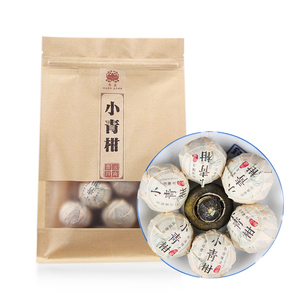 <span class=keywords><strong>Té</strong></span> Pu'er Verde Mandarina Pequeño, <span class=keywords><strong>Té</strong></span> Pu'er Maduro con Sabor a Mandarina, Grado Palacio, <span class=keywords><strong>Té</strong></span> Pu'er Suelto, <span class=keywords><strong>Té</strong></span> Xinhui Chenpi Xiaoqinggan 100g - Product Image 1