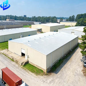 Bâtiments préfabriqués modernes personnalisés pour projets <span class=keywords><strong>de</strong></span> construction métallique, kits <span class=keywords><strong>de</strong></span> structures <span class=keywords><strong>en</strong></span> acier rouge pour entrepreneurs - Product Image 3