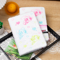 Joli carnet en peluche blanc et duveteux avec broderie de cœur de dessin animé, logo personnalisé en feuille, service OEM, cadeau de papeterie pour les fêtes, fourniture en gros