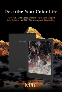 <span class=keywords><strong>Lector</strong></span> Electrónico Super Económico 2026 de 7.8 Pulgadas, Android 14, WiFi6, 4+64 GB, Meebook con Pantalla a Color, Compatible con Lápices Capacitivos - Product Image 2