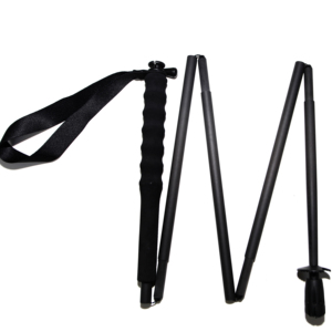 OKHEALING Poteaux de trekking pliables T800 UD Pointe en tungstène en fibre de carbone 100% pour tout terrain - Product Image 1