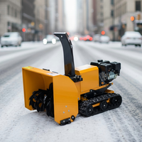 Souffleuse à neige de 600 mm, machine à neige télécommandée, robot intelligent pour l'élimination de la neige, souffleuse à neige de qualité robotique