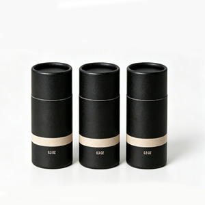 Eco Friendly Packaging for <b>Lip</b> Balm /deodorant/cosmetic 0.5 oz Push-Up Paper Tube - Product Image 1