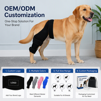 Attelle de Genou Réglable PETSGUARD pour Chien – Soutien Post-Opératoire pour Patte Arrière (ACL/CCL) – Orthopédique, Respirante, Anti-Rayures en Polyester
