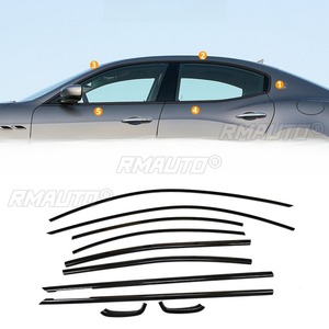Tira Decorativa para Ventana de Coche, Marco de Puerta Exterior de Acero Inoxidable para Maserati Quattroporte 2013-2022, Kit de Carrocería, Accesorios para Coche - Product Image 5