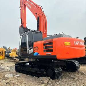 Excavadora usada de buena calidad Hitachi ZX210 21 Ton CE EPA con bajas horas de trabajo para la venta - Product Image 3