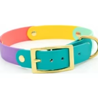 Neue Produkte Großhandel Haustierbedarf Hundehalsband-Schnalle Silberne Schnalle Hundehalsband Gummi-Leine Geschirr Trainings-PVC-Halsband - Product Image 6