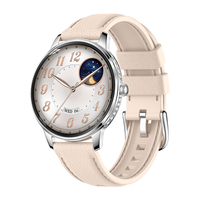 Nuevo Diseño HK38 Reloj Inteligente para Mujer con NFC, Monitor de Frecuencia Cardíaca, Pantalla AMOLED de 1.19'', Reloj Deportivo Inteligente para Mujer