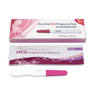 Prueba de Embarazo en Tira, Kit Médico Desechable para Detección Rápida de <span class=keywords><strong>HCG</strong></span> en Orina - Product Image 4